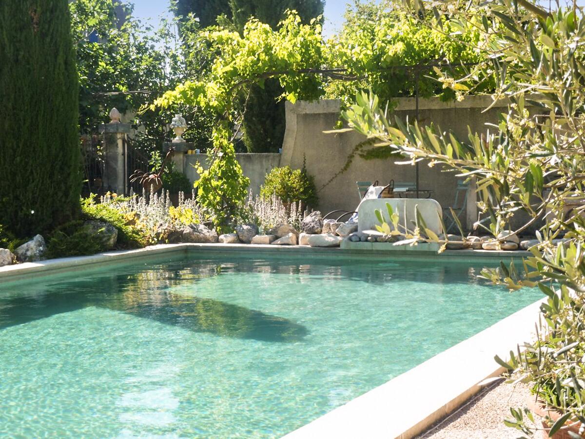 Maison 4 pers. à Oppède, piscine et vue montagne - Photo 2
