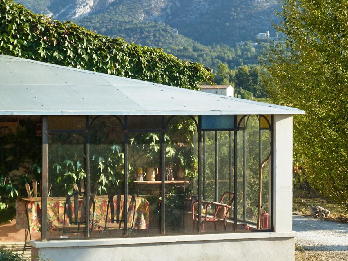 Maison 4 pers. à Oppède, piscine et vue montagne - Photo 6