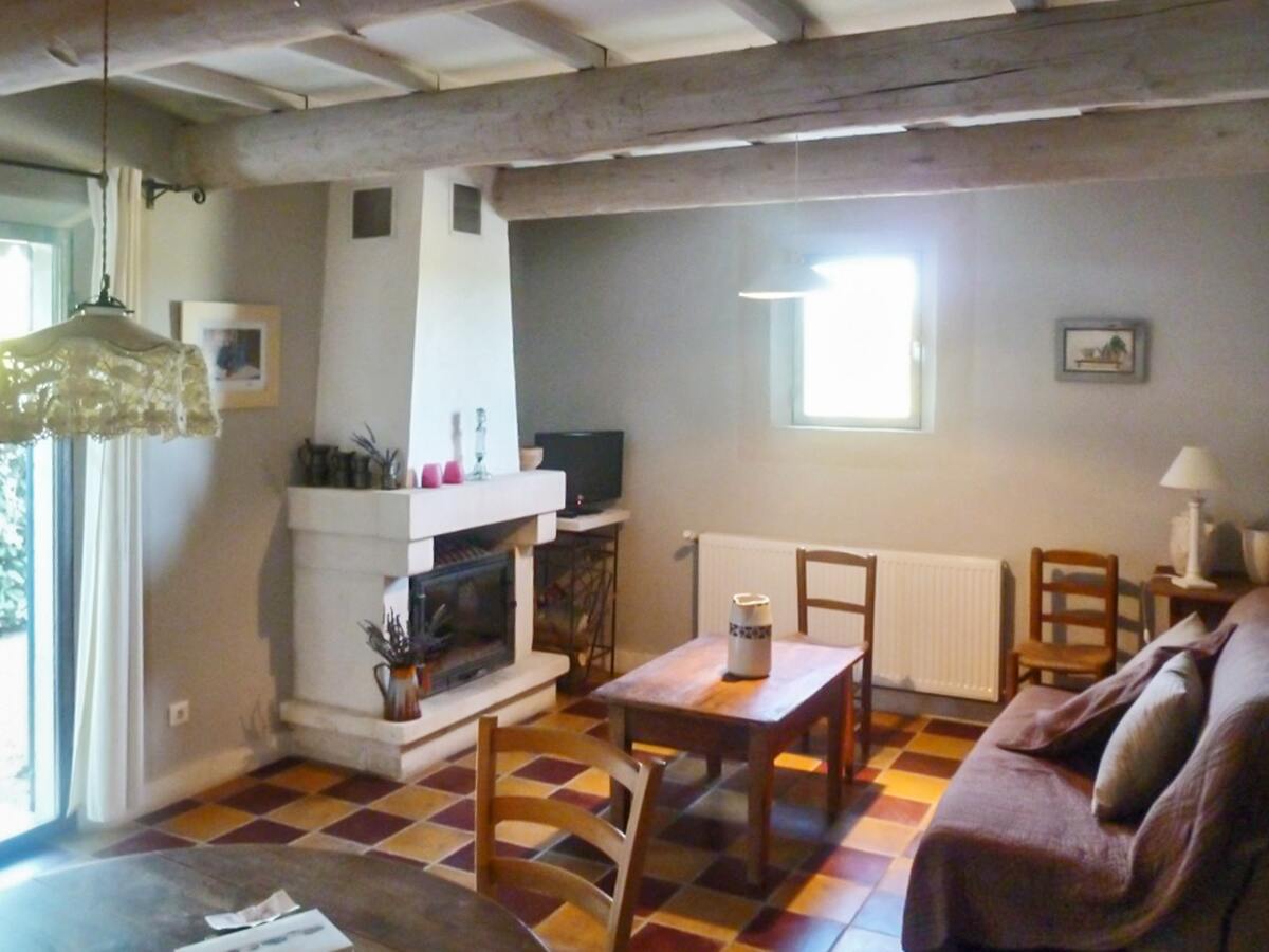 Maison 4 pers. à Oppède, piscine et vue montagne - Photo 7