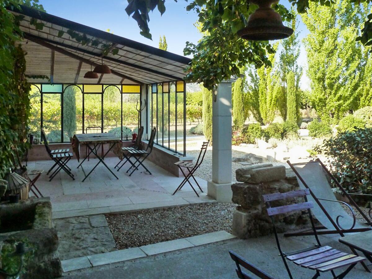 Maison 4 pers. à Oppède, piscine et vue montagne - Photo 14