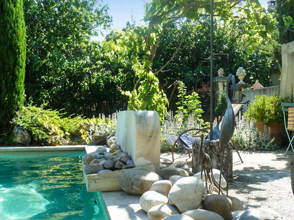 Maison 4 pers. à Oppède, piscine et vue montagne - Photo 15