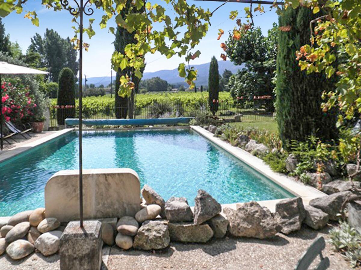 Maison 4 pers. à Oppède, piscine et vue montagne - Photo 17