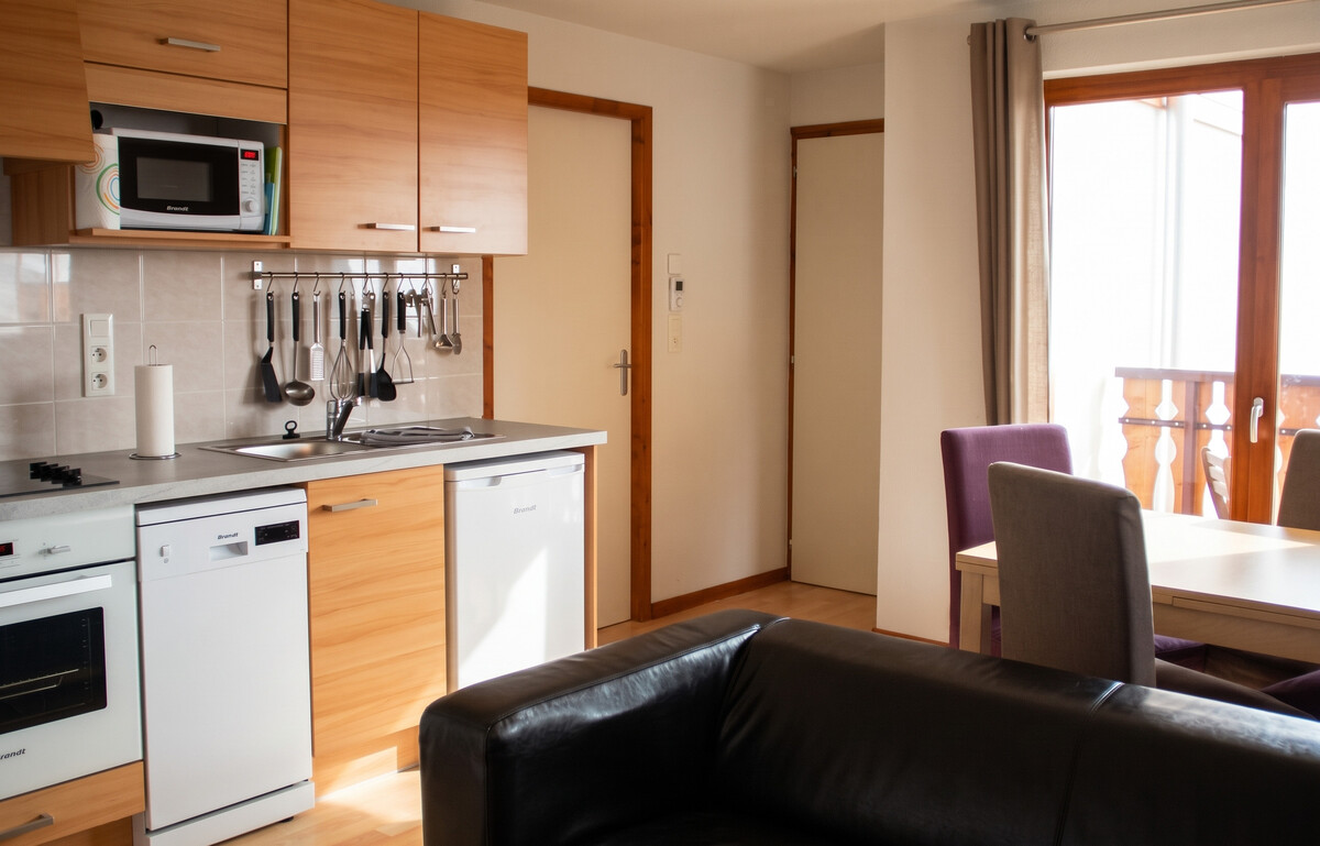 Appartement 55 m² vue lac à Thollon-les-Mémises, 6 personnes - Photo 6