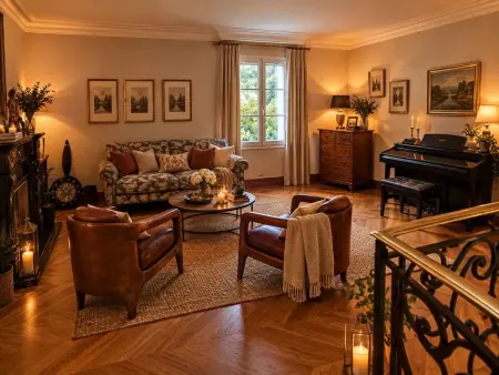 Villa de charme à Ribérac, piscine privée et jardin clos : photo 9