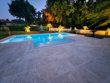 Villa de charme à Ribérac, piscine privée et jardin clos : photo 12