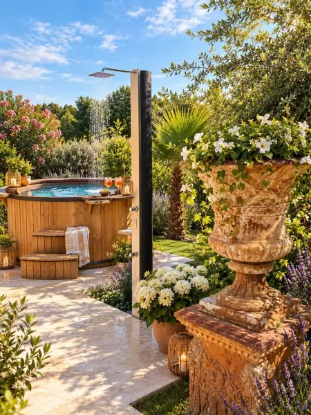 Villa de charme à Ribérac, piscine privée et jardin clos : photo 20