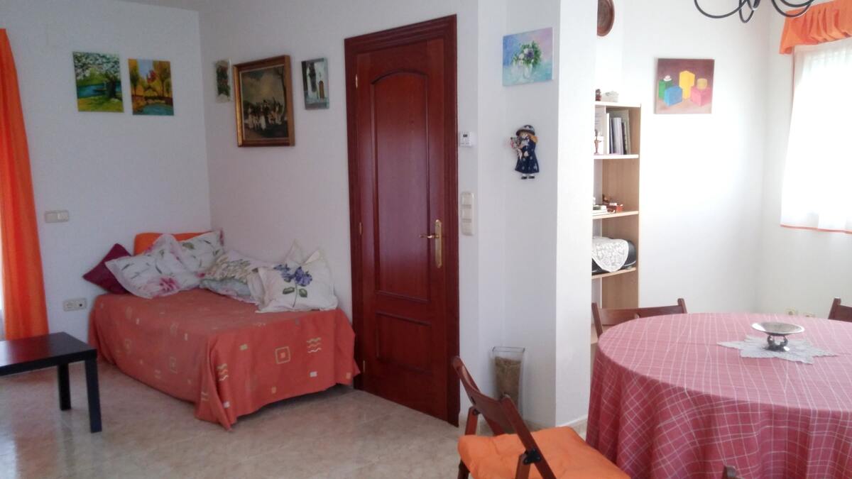 Maison chaleureuse à Aldea Real avec terrasse et cheminée - Photo 8