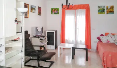 Location maison à Aldea Real, Maison chaleureuse à Aldea Real avec terrasse et cheminée