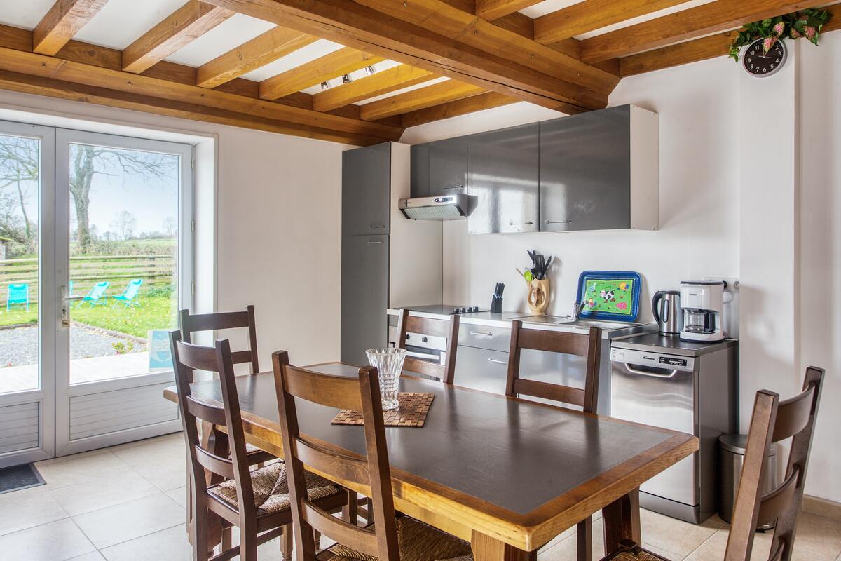 Maison 6 personnes à Saint-Marcouf, terrasse et jardin - Photo 13