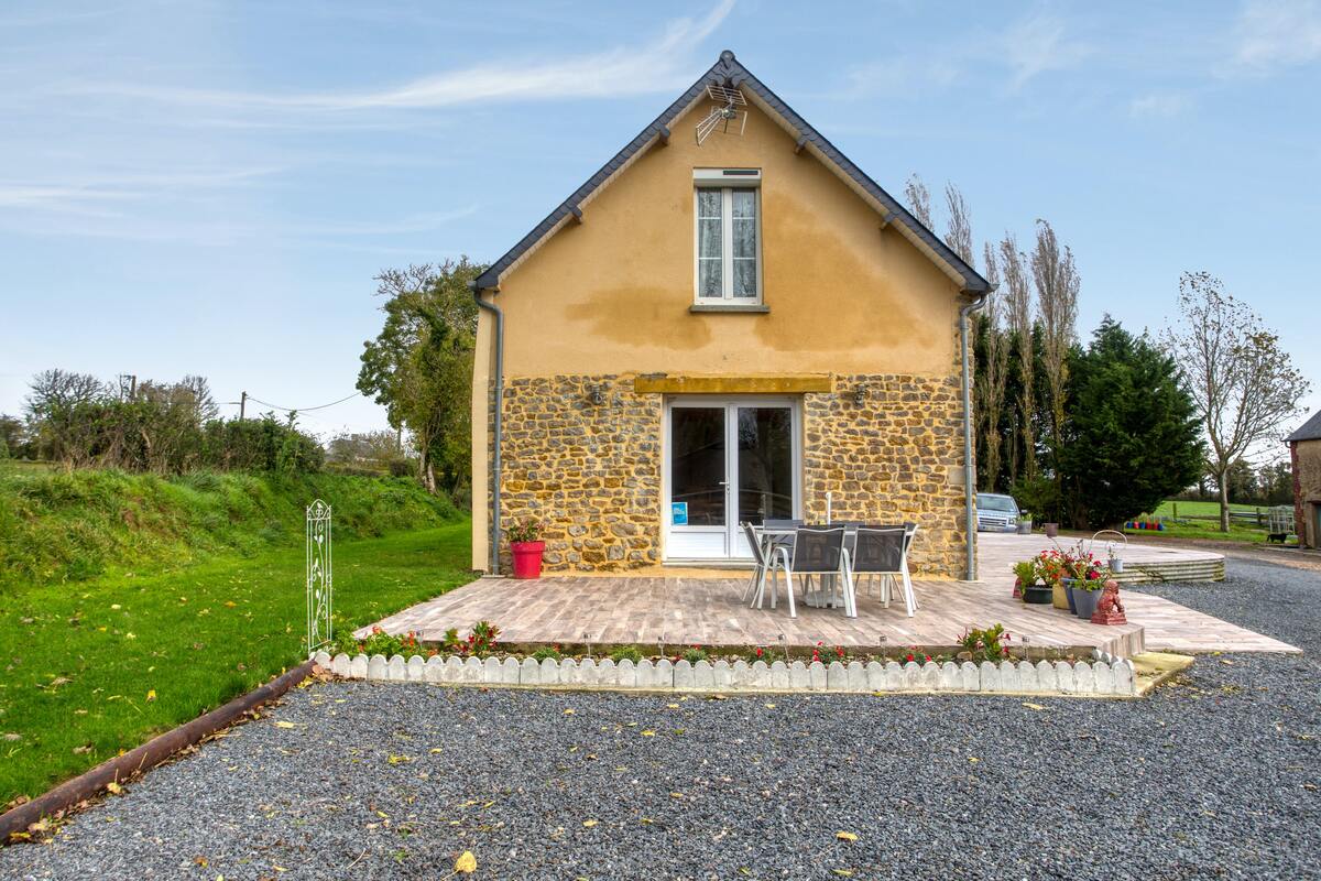 Maison 6 personnes à Saint-Marcouf, terrasse et jardin - Photo 19