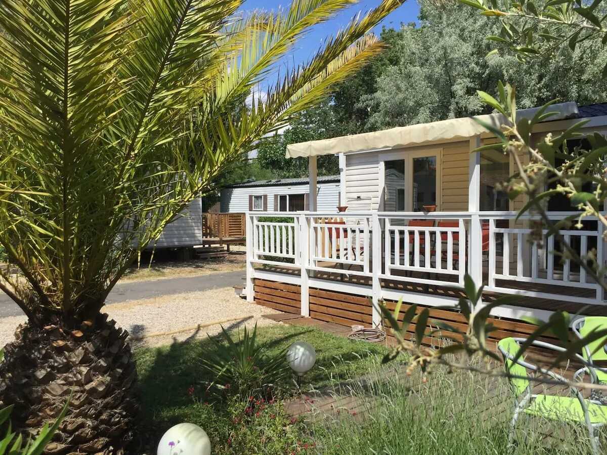 Bungalow 45 m² 6 pers., terrasse et piscine à Vias - Photo 1