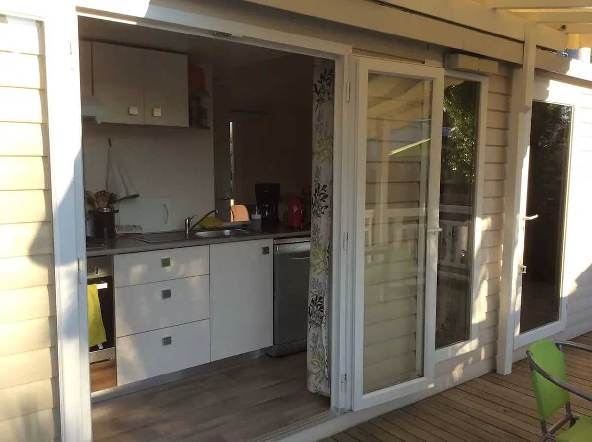 Bungalow 45 m² 6 pers., terrasse et piscine à Vias - Photo 4