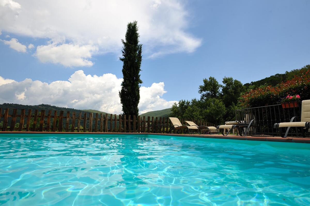 Appartement 4 personnes à Lisciano Niccone avec piscine - Photo 6