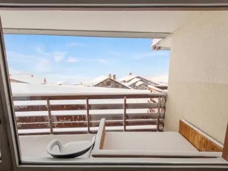 Appartement 30 m² vue montagne à Saint-Martin-de-Belleville, balcon : photo 4