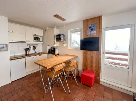 Appartement 30 m² vue montagne à Saint-Martin-de-Belleville, balcon : photo 6