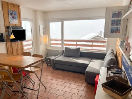 Appartement 30 m² vue montagne à Saint-Martin-de-Belleville, balcon : photo 7