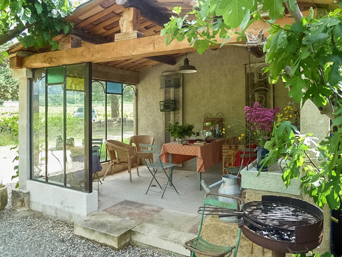 Maison avec piscine partagée et vue montagne à Oppède - Photo 2