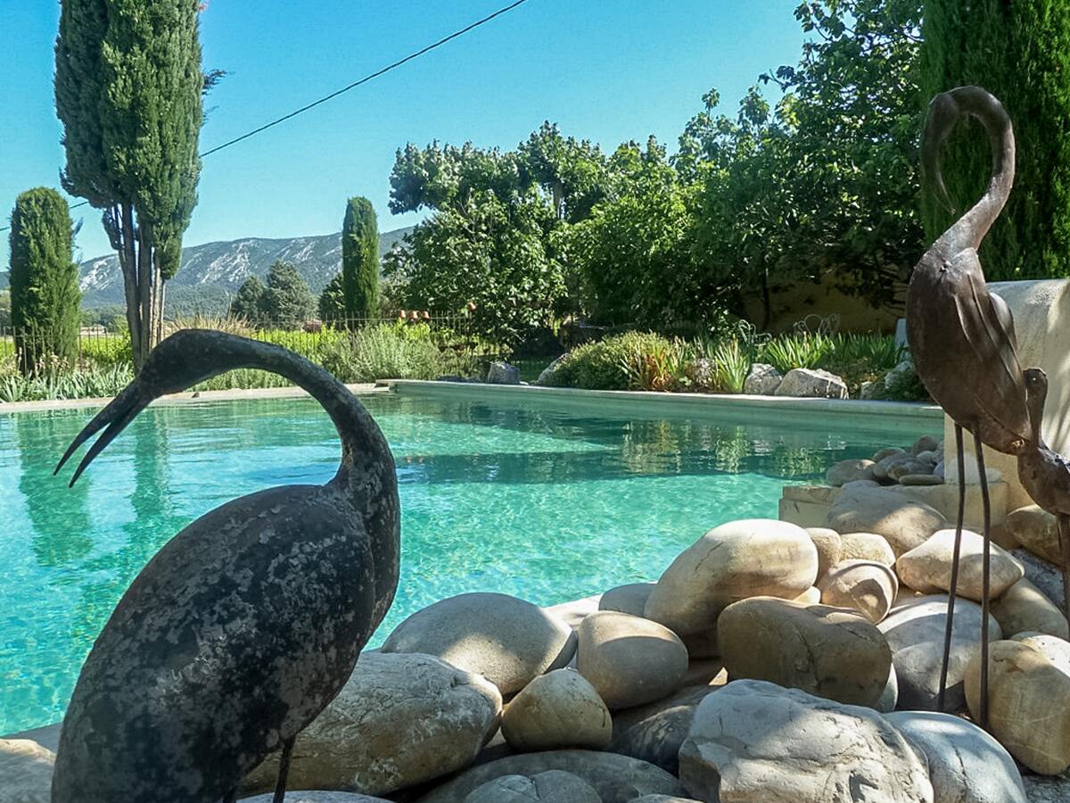 Maison avec piscine partagée et vue montagne à Oppède - Photo 3