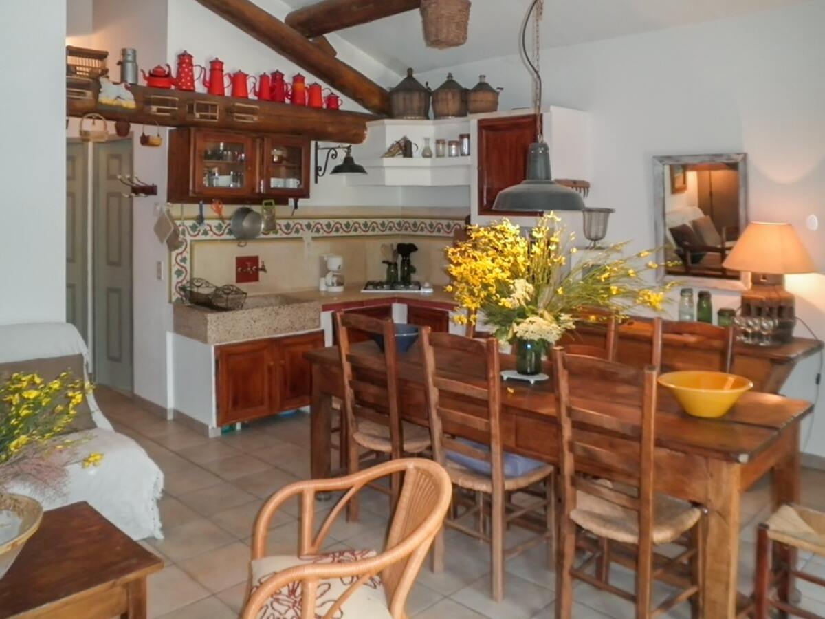 Maison avec piscine partagée et vue montagne à Oppède - Photo 6