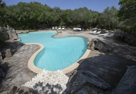 Maison avec piscine partagée et jardin à Porto Rotondo, 6 pers. : photo 8