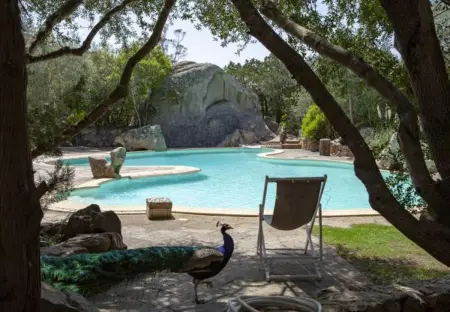 Maison avec piscine partagée et jardin à Porto Rotondo, 6 pers. : photo 46