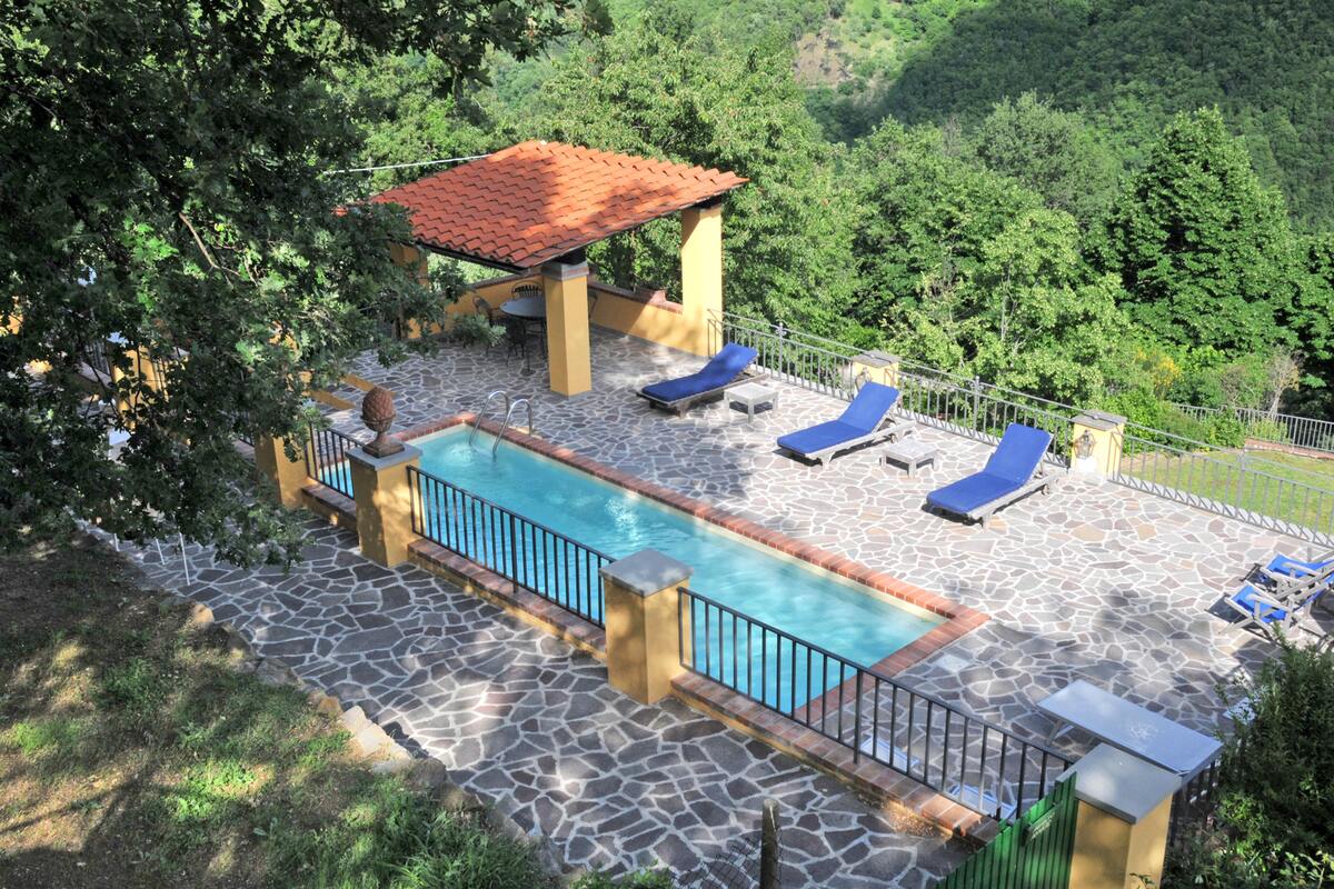 Maison 1 chambre avec piscine et vue montagne à Gattaia - Photo 3