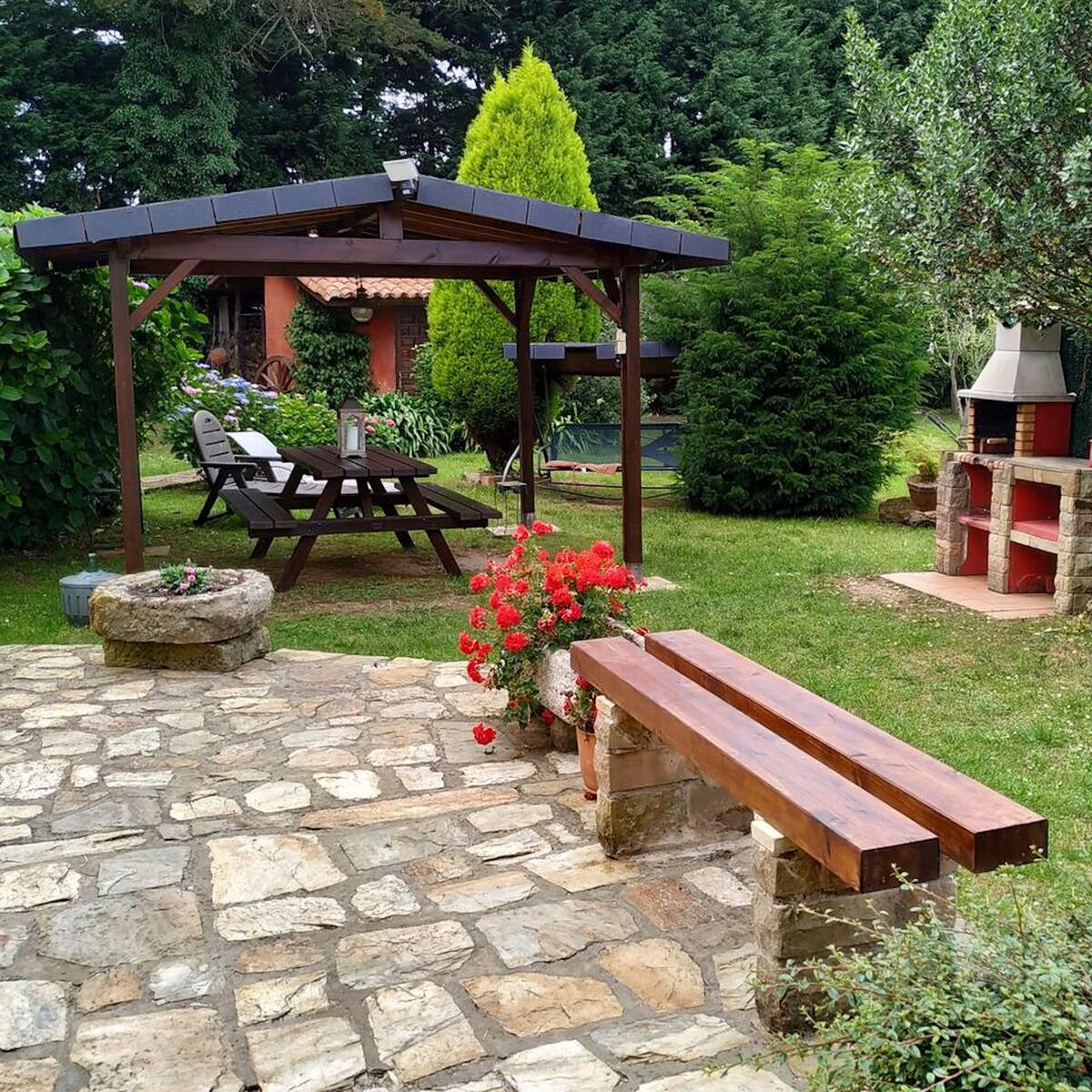 Chalet 4 pers. avec cheminée et terrasse à Oreña - Photo 26