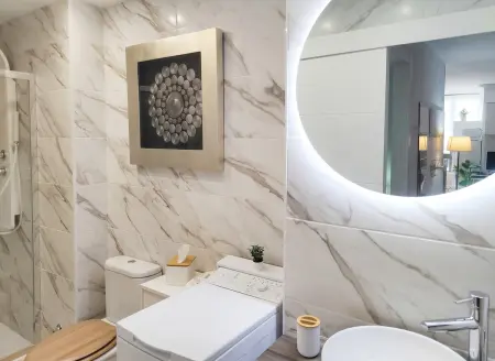 Appartement vue mer et piscine partagée à Fuengirola, 50 m² : photo 10