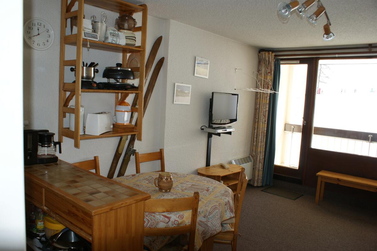 Studio 30 m² avec balcon et vue montagne à Montgenèvre - Photo 4