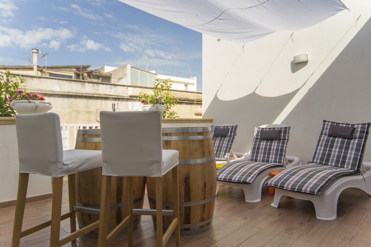 Appartement 4 pers. à Marsala, balcon avec vue ville - Photo 2