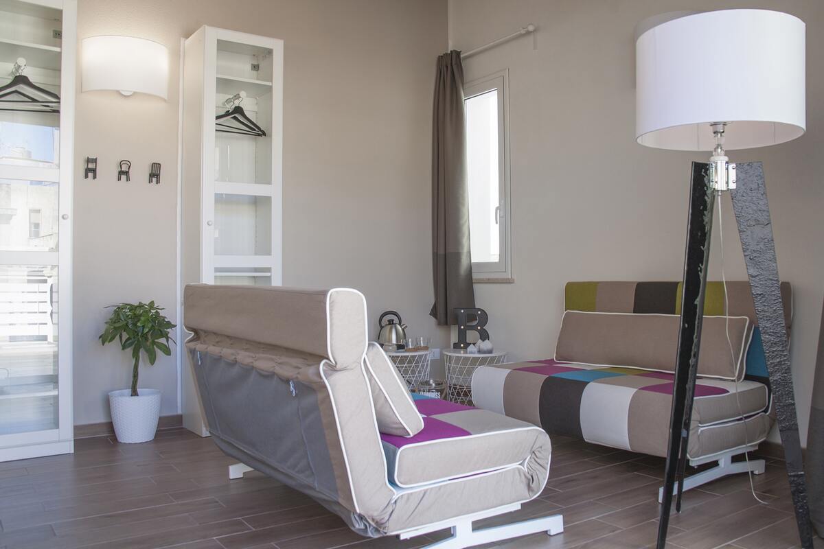 Appartement 4 pers. à Marsala, balcon avec vue ville - Photo 8