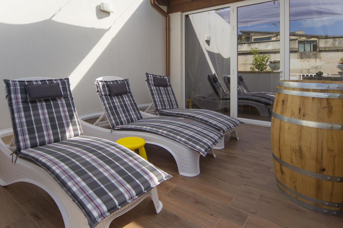 Appartement 4 pers. à Marsala, balcon avec vue ville - Photo 9