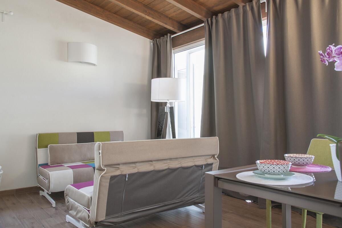 Appartement 4 pers. à Marsala, balcon avec vue ville - Photo 10