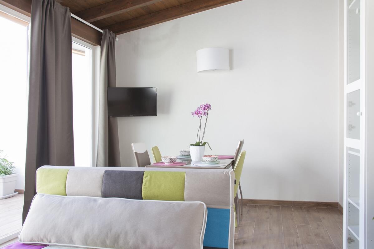 Appartement 4 pers. à Marsala, balcon avec vue ville - Photo 11