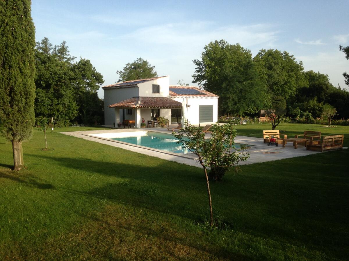 Villa 10 pers., piscine privée et terrain de pétanque - Photo 21