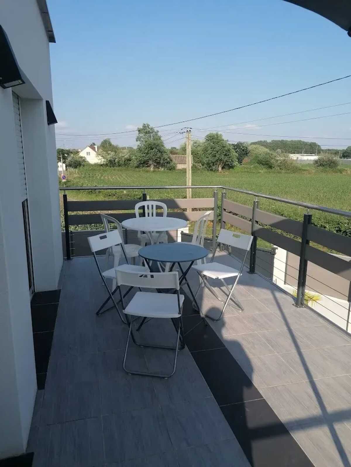 Appartement 7 personnes à Arnage, terrasse et barbecue - Photo 3