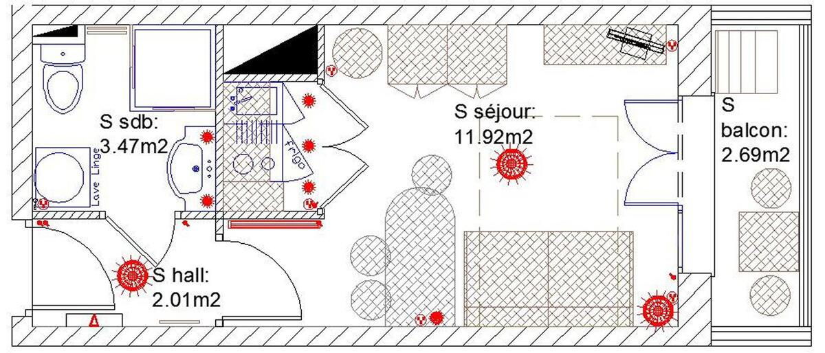 Studio 20 m² avec balcon sur jardin à Marseille - Photo 18