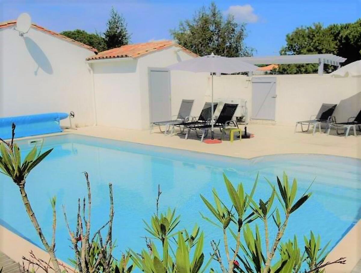 Maison 4 pers. avec piscine partagée au Bois-Plage-en-Ré - Photo 2