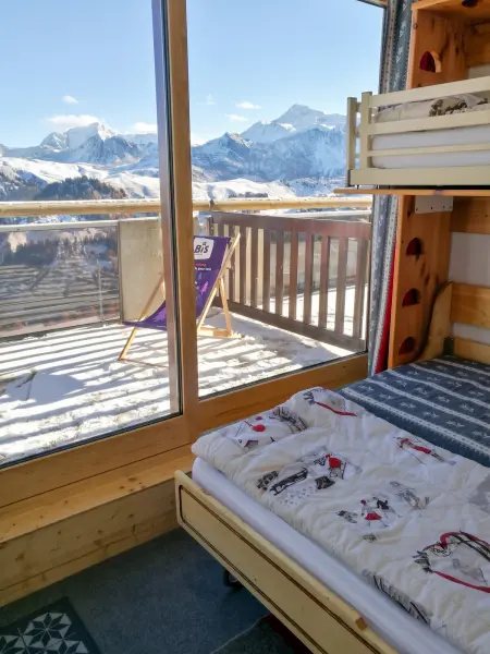 Appartement 28 m² vue montagne au pied des pistes, La Plagne : photo 6