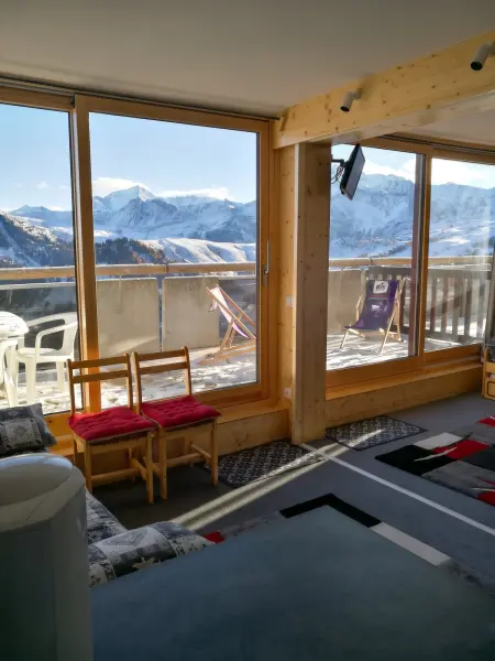 Appartement 28 m² vue montagne au pied des pistes, La Plagne : photo 8