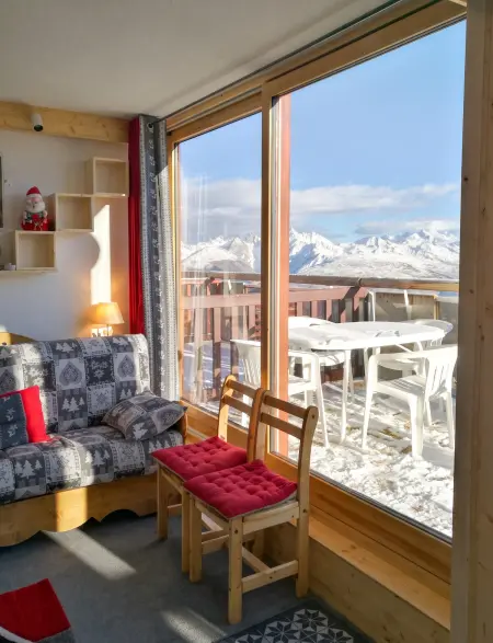 Appartement 28 m² vue montagne au pied des pistes, La Plagne : photo 10