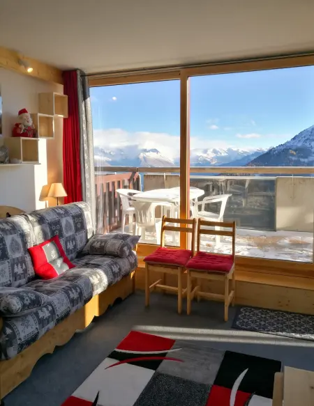 Appartement 28 m² vue montagne au pied des pistes, La Plagne : photo 17
