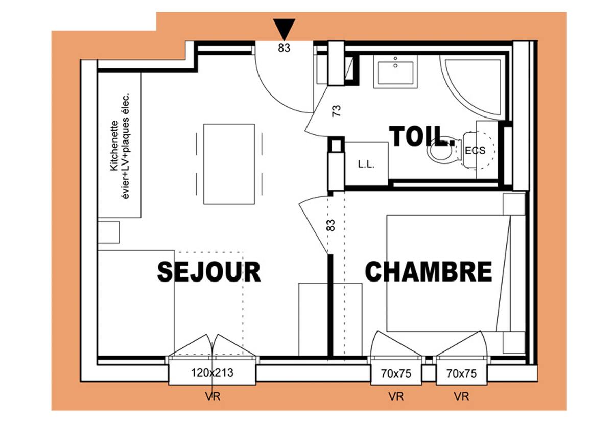 Appartement 22m² proche plage à Vieux Boucau - Photo 13