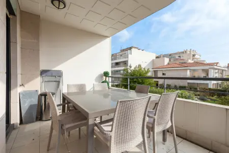Appartement de charme à Cannes, 3 chambres et terrasse vue ville : photo 16