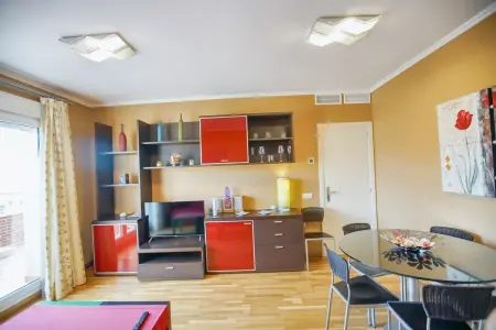 Appartement moderne 2 chambres avec vue mer à Roquetas de Mar : photo 9