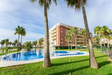 Appartement moderne 2 chambres avec vue mer à Roquetas de Mar : photo 12