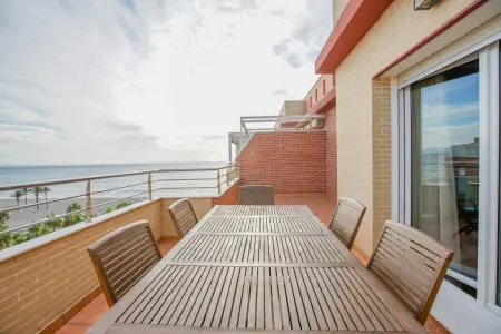 Appartement moderne 2 chambres avec vue mer à Roquetas de Mar : photo 13