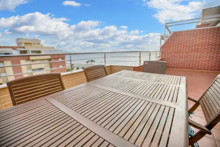 Appartement moderne 2 chambres avec vue mer à Roquetas de Mar : photo 14