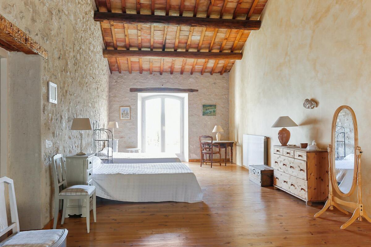 Villa 10 pers. à Caromb : piscine et jardin 1500 m² - Photo 4