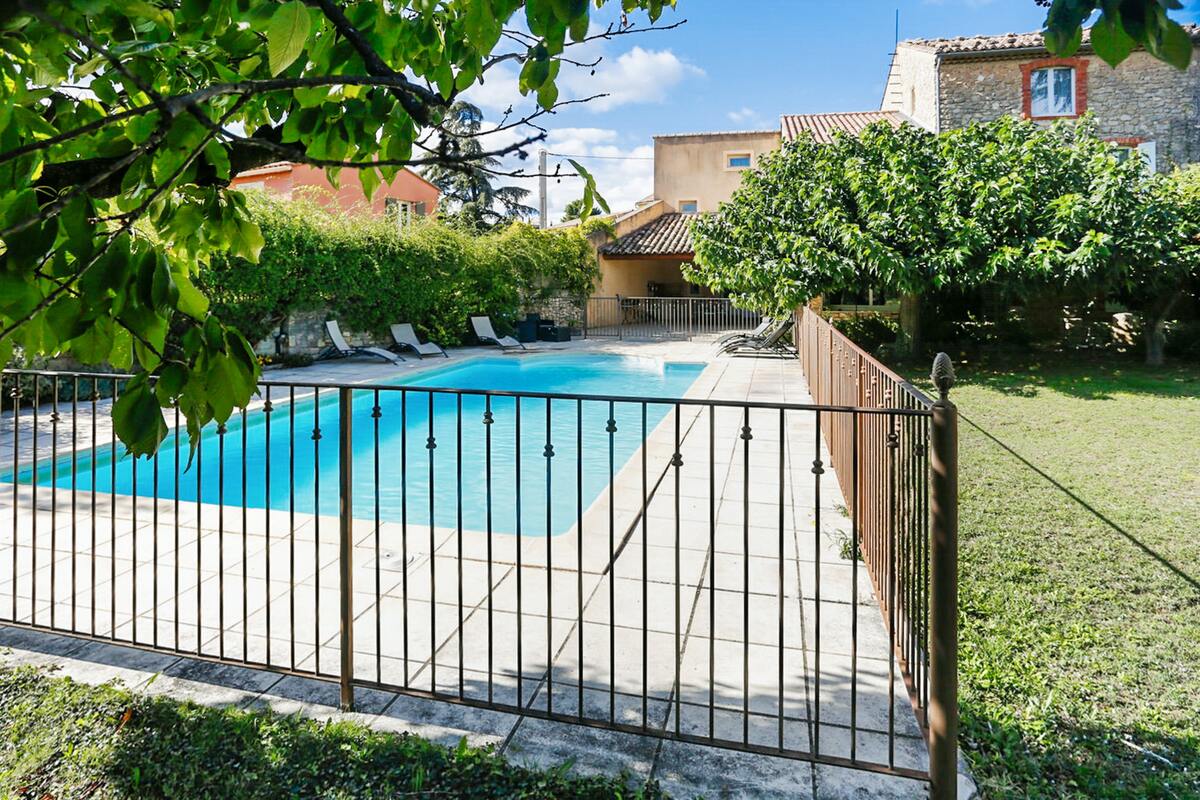 Villa 10 pers. à Caromb : piscine et jardin 1500 m² - Photo 10